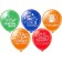 Shar Latex 12 "" Feast of September 1 ", 2-hand, 5 designs, set 25 pcs., Mix