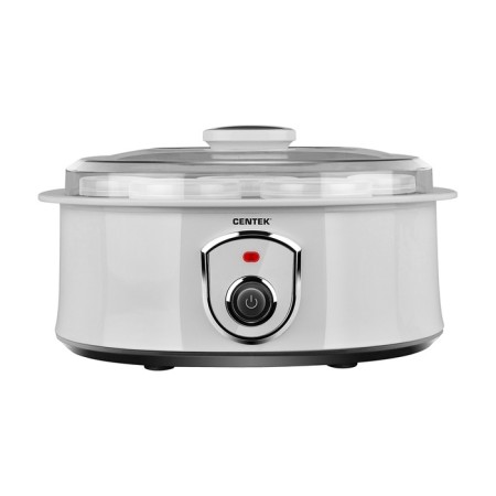 Yogurtnitsa Centek CT-1442, 17 W, 0.2 l, 7 containers, glass, gray