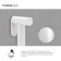 Lake for bidet IDDIS 020WB0Gi20, 113 x 24, brass, white