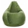 Masteri-Maserrati Positive chair, size l, diameter 80 cm, height 100 cm, velor, green color