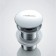 Bottom valve Ledeme L65, for a shell, brass, chrome