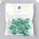 Suspension decorative for creativity glass "ball - stars" d = 1.6 cm set 10 pcs