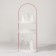 Organizer D/Storage 3rd level D20*50cm Bel/Rose K/KOKL qf