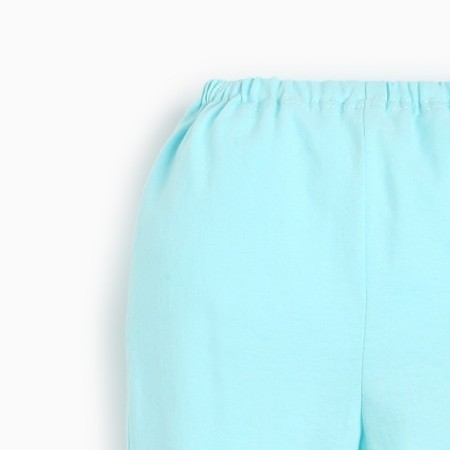 Sliders for a girl, mint color, height 56-62 cm-1