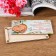 Burrier on magnets "Happy Wedding Day! Dear newlyweds", wood, lacquered, 10x19 cm
