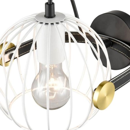 Bra Pasquale, 1x60W E27, black color, gold-2