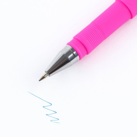 Ballic handle, blue paste, 0.7 mm, plastic housing "March 8"-4