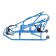 Sled "Nikki 2", blue color