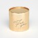 Gift gift, packaging, “for you”, gold, 12 x 12 cm