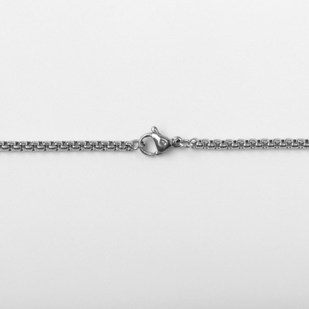 New Year! Symbol of the year 2025! Pendant "snake", color silver, 60 cm-5