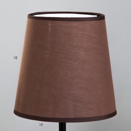 Dorotheeta table lamp E14 40W chocolate-white 18x18x32 cm Risalux-3