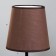 Dorotheeta table lamp E14 40W chocolate-white 18x18x32 cm Risalux