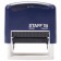 Corpusteum stamp Staff Printer 8052, 48 x 18 mm, 4 lines, 1 cash desk, blue
