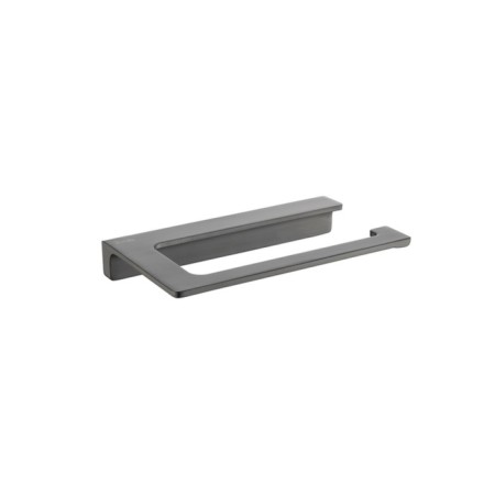 IDDIS SLIDE toilet paper holder, without lid, graphite color