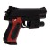 Pneumatic children's pistol "Classic", with a flashlight and a laser