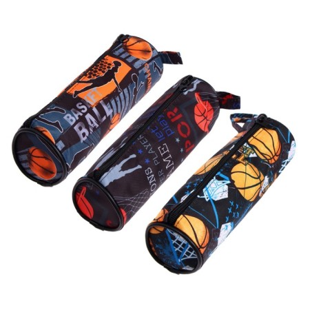 School Penal Tubul at the Basketbol zipper, mix