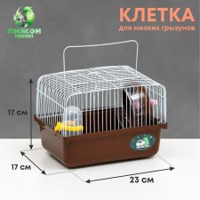 The cage for rodents 