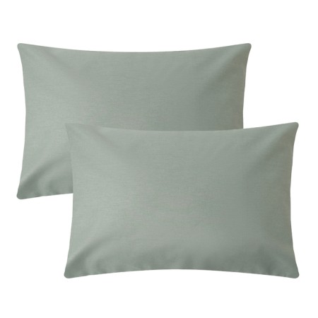 A set of pillowcases "Ethel", 50x70 cm - 2 pcs, dark gray, 100% cotton, stump