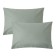 A set of pillowcases "Ethel", 50x70 cm - 2 pcs, dark gray, 100% cotton, stump