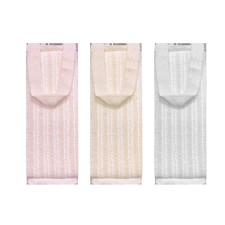 The washcloth is long with handles SK 33, cotton, color mix