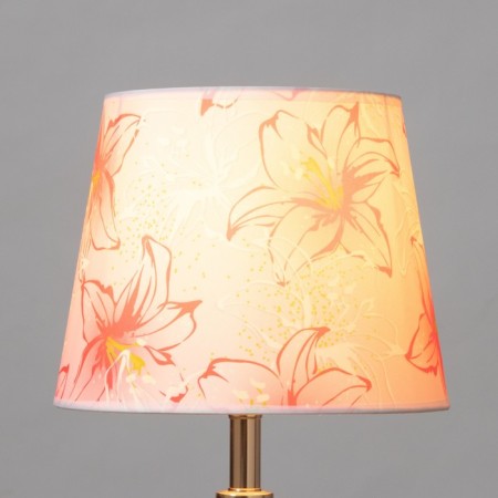 Universal lampshade "Large flowers" E27/E14 24x24x19cm-5