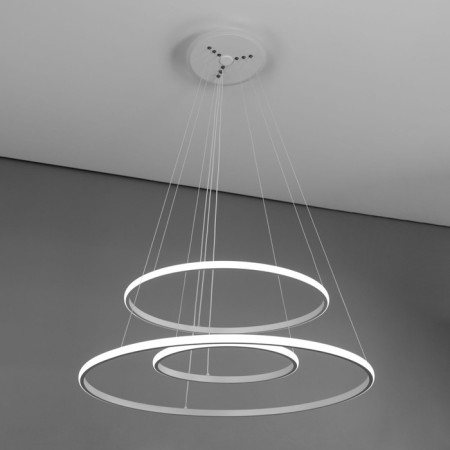 Suspended Citilux “Neon Smart” CL731A090E 80x80x40 cm, 3x36.7W, LED, white color-13
