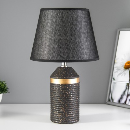 Brianna table lamp E14 40W Black-gold 22x22x36.5 cm Risalux