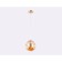 Suspended Ambrella Light, Traditional, TR3510, 1HE27, Color Gold