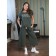 Female suit KNOW, size 44, khaki color