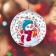 New Year's set for creativity. The Christmas ball "New Year! Snowman"