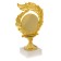 Flame Cup, white storage, 16.3 x 9 x 5 cm