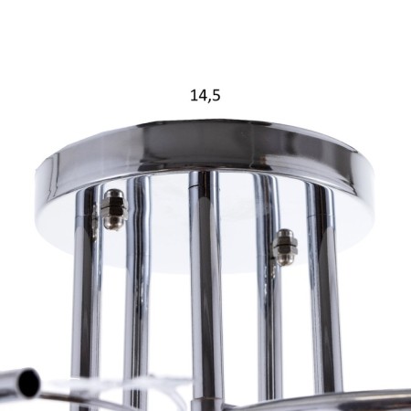 Chandelier 2024/5 E27 60W chrome 52x52x25 cm Bayerlux-4