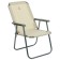 Folding chair, 55 x 54 x 88 cm, up to 120 kg, beige color
