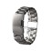 Watch strap, 20 mm, L-17.2 cm, spinks in the kit, silver