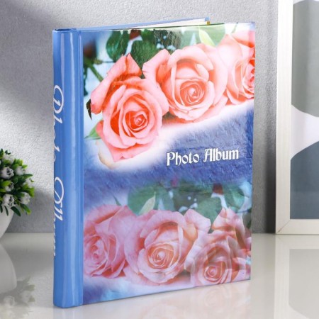 Photo album magnetic 20 sheets "Flower surge" mix 29x24.5x2.5 cm
