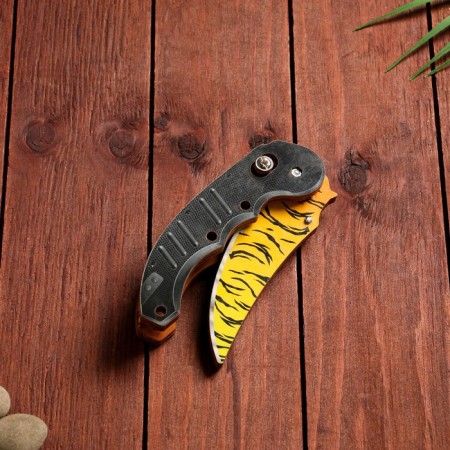 Wooden souvenir "Automatic folding" tiger-2
