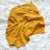 Toward Corner Muslim crumb I, 75x75 cm, mustard color, 100% cotton, 3-p, 180 g/m2
