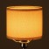 Lampshade E27 beige 20x20x17 cm