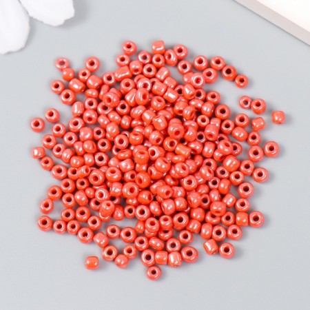 Beads "Zlatka" 08/0, 3 mm, 10 g 0125 red-1
