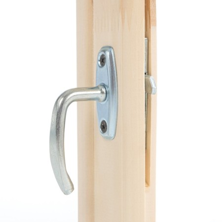 The window is double, one sash opens, double glass 40x80-4