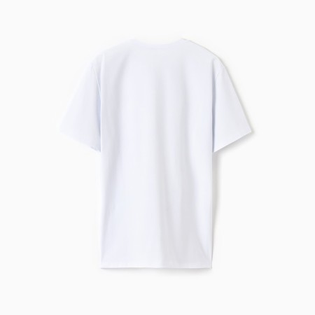Men's T-shirt Minaku Regular Fit: White color, rr 46-7