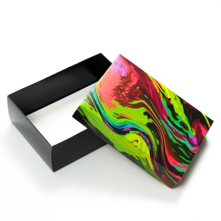 Gift box, lid-is, the team "Texture", 21 x 15 x 7 cm-2