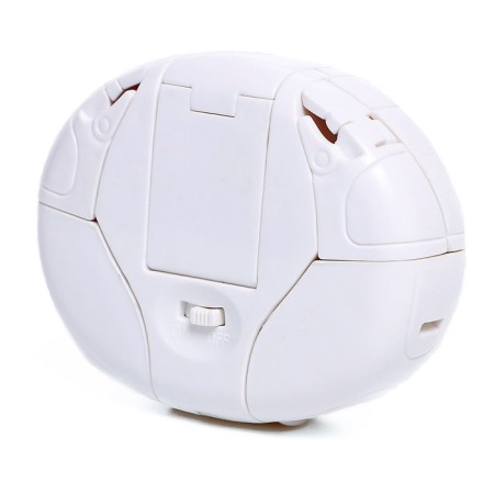 The robot "alarm", transforms, sound effects, white color-6