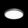 Lamp of the Citilux “BASIC” CL738241V, 30x30 cm, 1x24W, LED, Black Color Black