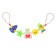 Stretching to a stroller/crib “chicken, bunny, monkey”, 3 toys, mix color, crush me