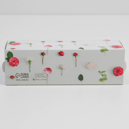 Box for Makarun, confectionery packaging "Life is beautiful", 5.5 x 18 x 5.5 cm-4