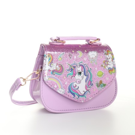 Baby bag on a valve, lilac color