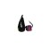 Mormyshka crap black, lime of the eye + cube Granen chameleon, weight 0.68 g