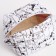 Monetnik cosmetic bag, white/black color