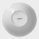 A set of platform plates of deep Magistro Basic Bistro, 6 objects: 450 ml, d = 15.5 cm, white color